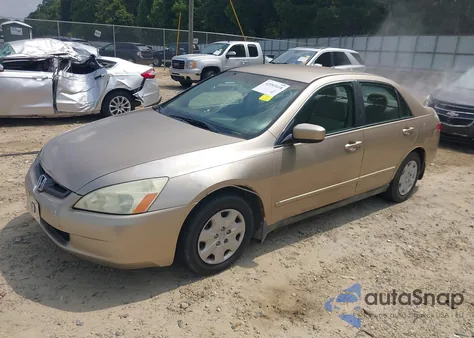2003 Honda Accord 2.4 Lx из США, поврежденный, VIN 1HGCM56363A123074